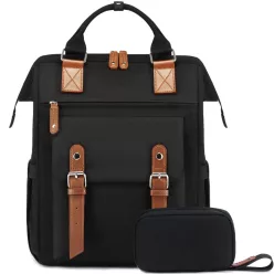   Extralink Black Forest KM02 kabin hátizsák 40 × 30 × 15 cm + rendszerező, fekete