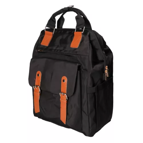 Extralink Black Forest KM02 kabin hátizsák 40 × 30 × 15 cm + rendszerező, fekete
