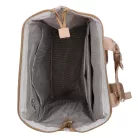 Extralink Black Forest KM02 kabin- és utazóhátizsák 40 × 30 × 15 cm rendszerezővel, bézs