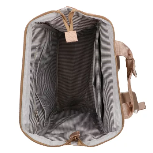 Extralink Black Forest KM02 kabin- és utazóhátizsák 40 × 30 × 15 cm rendszerezővel, bézs