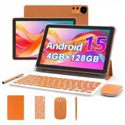   EXTRALINK TABLET CP31 WiFi ANDROID 15.0, 10.1", 128GB, KAMERA 2MP+8MP ORANGE