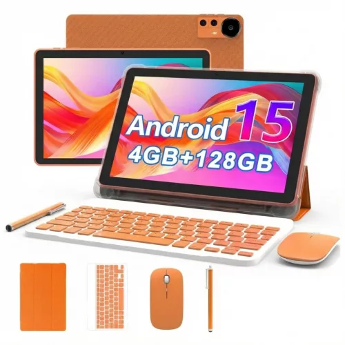 EXTRALINK TABLET CP31 WiFi ANDROID 15.0, 10.1", 128GB, KAMERA 2MP+8MP ORANGE