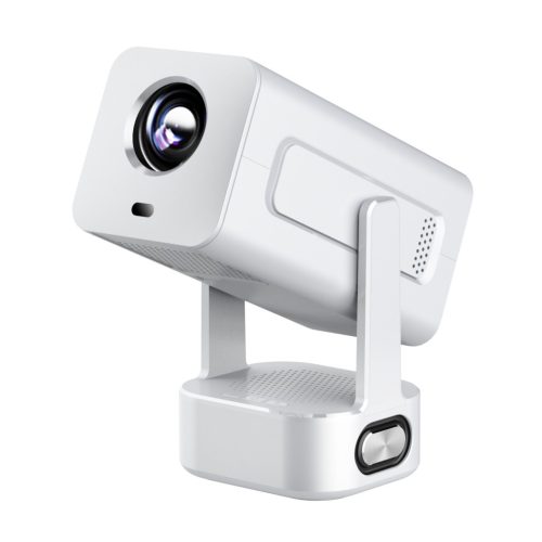 EXTRALINK SMART PROJEKTOR CINEMA&KARAOKE IMS360 1920X1080P ANDROID 13 PROJEKTOR FÜR FILME, SPIELE UND MUSIK MIT 2 MIKROFONEN, WEISS