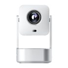 EXTRALINK SMART PROJEKTOR CINEMA&KARAOKE IMS360 1920X1080P ANDROID 13 PROJEKTOR FÜR FILME, SPIELE UND MUSIK MIT 2 MIKROFONEN, WEISS