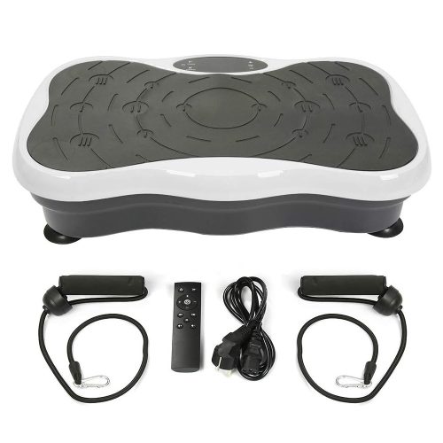 EXTRALINK vibration training platform for fitness Moonwalk Spinmove white