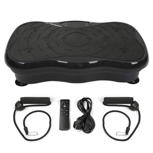 EXTRALINK vibration training platform for fitness MOONWALK SPINMOVE black