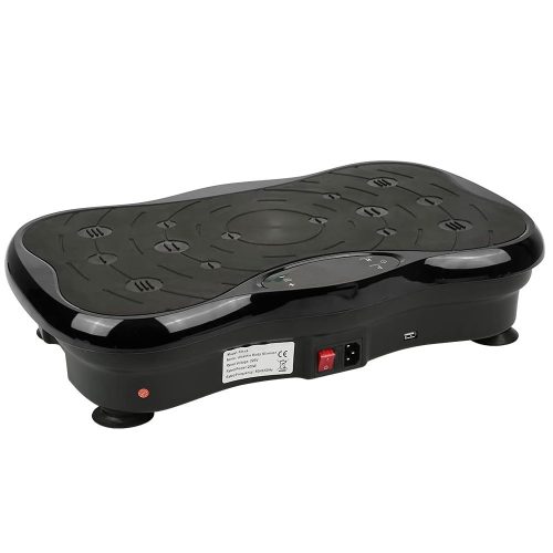 EXTRALINK vibration training platform for fitness MOONWALK SPINMOVE black