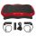 EXTRALINK vibration training platform for fitness exercises Moonwalk Spinmove red