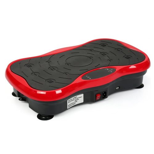 EXTRALINK vibration training platform for fitness exercises Moonwalk Spinmove red