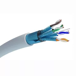   Extralink Cat6a F/FTP beltéri sodrott érpáras hálózati kábel, 25 m