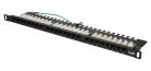 Extralink CAT6 UTP 0.5U, patch panel, 24 ports