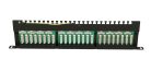 Extralink CAT6 UTP 0.5U, patch panel, 24 ports