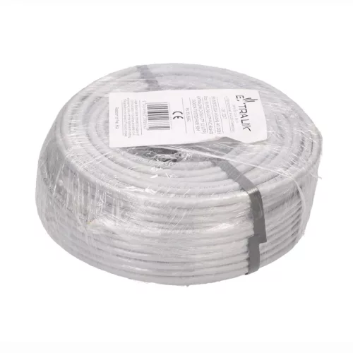 Extralink CAT6A U/UTP hálózati telepítőkábel, 50 m, 10 Gb/s, 500 MHz, 24 AWG