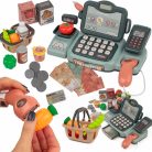 EXTRALINK TOYS Gyerek bolti pult, nagy készlet, 24 db