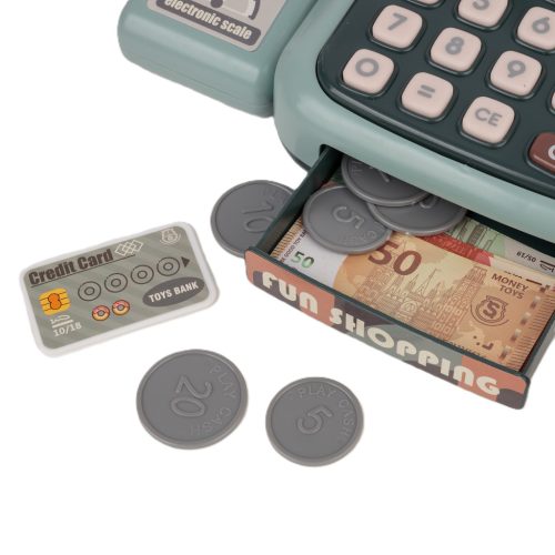 EXTRALINK TOYS Gyerek bolti pult, nagy készlet, 24 db