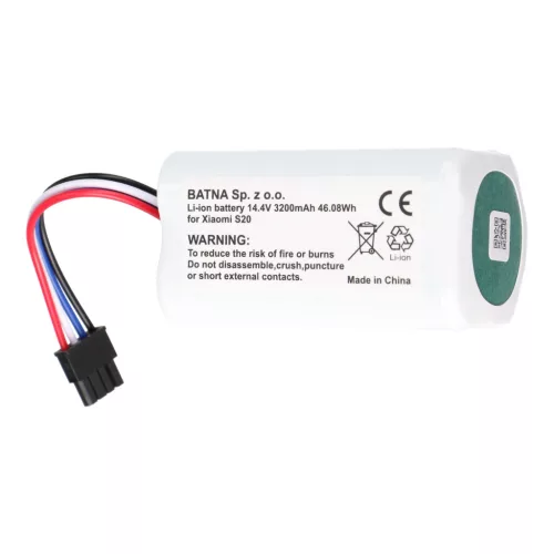 Extralink Xiaomi S20 porszívó akkumulátor, 3200 mAh, 14,4 V