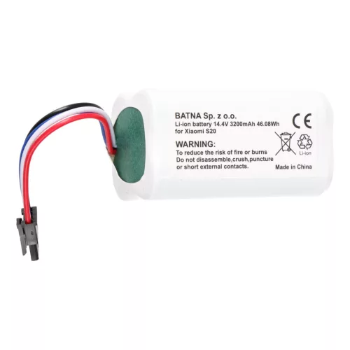 Extralink Xiaomi S20 porszívó akkumulátor, 3200 mAh, 14,4 V