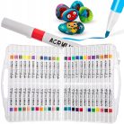 EXTRALINK akril marker készlet 48 színben | festéshez 48 db