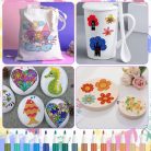 EXTRALINK akril marker készlet 48 színben | festéshez 48 db