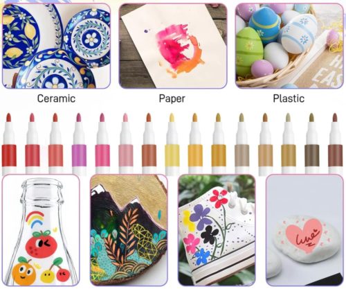 EXTRALINK akril marker készlet 60 színben | festéshez 60 db