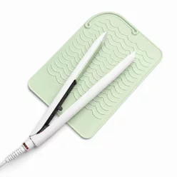   Extralink Home szilikon alátét hajgöndörítőhöz és hajvasalóhoz, 22 × 16 cm, zöld