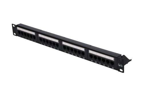 Extralink CAT5e UTP V2, patch panel, 24 ports