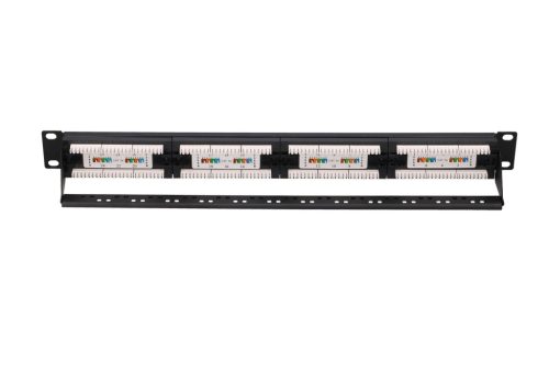 Extralink CAT5e UTP V2, patch panel, 24 ports