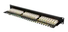 Extralink CAT5e STP V2, patch panel, 24 ports