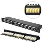 Extralink CAT6 STP V2, patch panel, 24 port