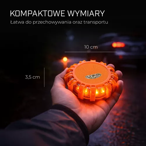 Extralink Smartlife USB-C tölthető LED-es közúti jelzőfény