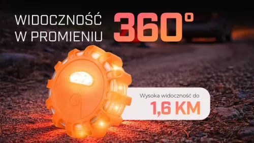 Extralink Smartlife LED-es közúti vészjelző, 3 db-os készlet