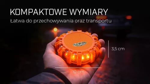 Extralink Smartlife LED-es közúti vészjelző, 3 db-os készlet