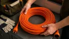 Extralink Powerlink hálózati hosszabbító, 50 m, narancssárga, földelés nélkül, 2 × 1,5 mm²