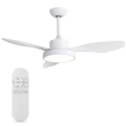 Extralink Aero Breeze 47 Smart WiFi mennyezeti ventilátor, fehér, alkalmazással, 119 cm