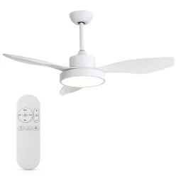   Extralink Aero Breeze 47 Smart WiFi mennyezeti ventilátor, fehér, alkalmazással, 119 cm