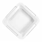 Extralink Cube Air 23 Smart WiFi mennyezeti ventilátor, fehér, alkalmazással, 59 cm