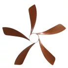 Extralink Grand Walnut 52 Smart WiFi mennyezeti ventilátor, diófa hatású, alkalmazással, 132 cm