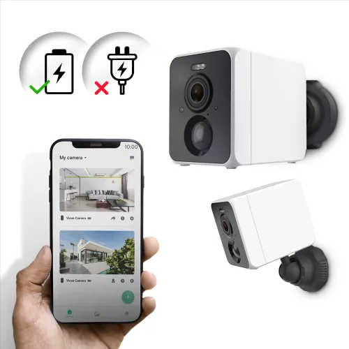 Extralink CubeX80 Outdoor IP Camera 2.5K IP65 5000mAh EC4400