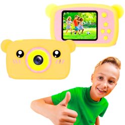   Extralink Kids camera H25 narancssárga, kamera, 1080P 30 fps, 2,0"-os képernyő