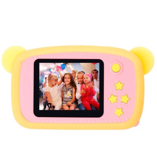 Extralink Kids camera H25 narancssárga, kamera, 1080P 30 fps, 2,0"-os képernyő