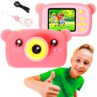 Extralink Kids camera H25, rózsaszín