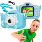 Extralink Kids Camera H27 Dual Blue, kamera, 1080p 30 fps, 2,0 hüvelykes képernyő