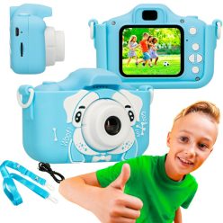   Extralink Kids Camera H28 Single Blue | Camera | 1080P 30fps, 2.0" screen