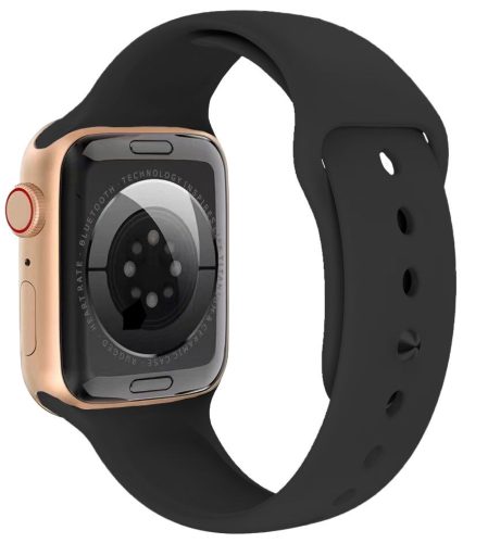 Extralink Lifestyle Smartwatch F89 Gold + Rosa/Schwarz Armband