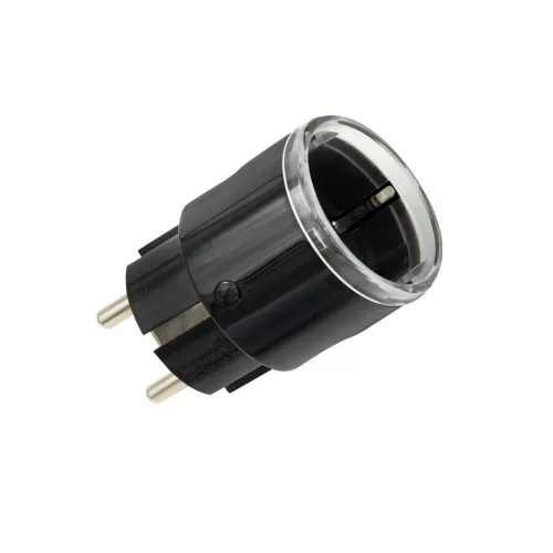 Shelly Plug S Gen3 Matter-kompatibilis okos konnektor fogyasztásméréssel