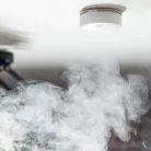 Shelly Plus Smoke vezeték nélküli, elemes intelligens fotoelektromos füstérzékelő