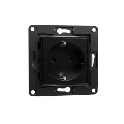 SHELLY WALL SOCKET EU fali aljzat, fekete