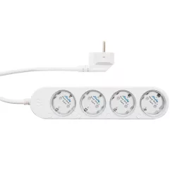   SHELLY Power Strip 4 Gen4 fehér Matter-tanúsítvánnyal rendelkező kompakt okos elosztó