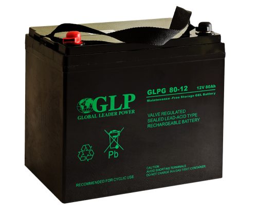 MPLPower GLPG 80-12 12V 80Ah VRLA-GEL akkumulátor