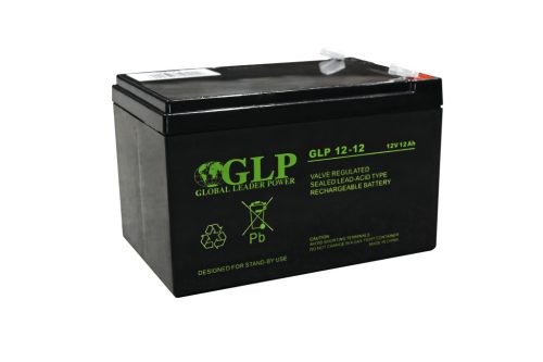 MPLPower GLP 12-12 12V 12Ah AGM VRLA akkumulátor